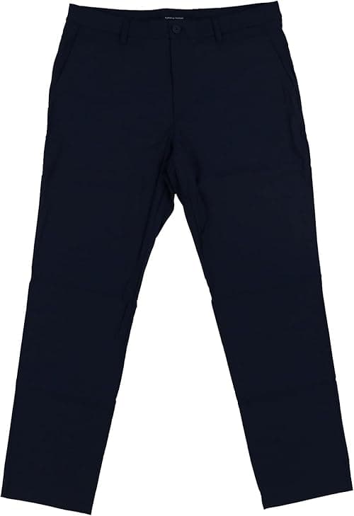Tommy Hilfiger Mens Slim Fit Performance Chino Pants (38x32, Navy) on Amazon.ae - Price Tracker