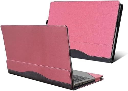 Gruattreay Cover Case Compatible with 14 inch HP OmniBook X Flip 14 (14-fk0001AU 14-fm0000TU) 2-in-1 Laptop PU Leather Detachable Notebook Sleeve Computer Bag Protective (Pink) on Amazon.ae - Price Tracker