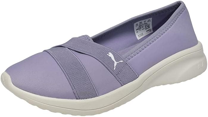 PUMA Adelina 2 Lilac Luster-PUMA White womens Ballerina on Amazon - Best Deal Finder