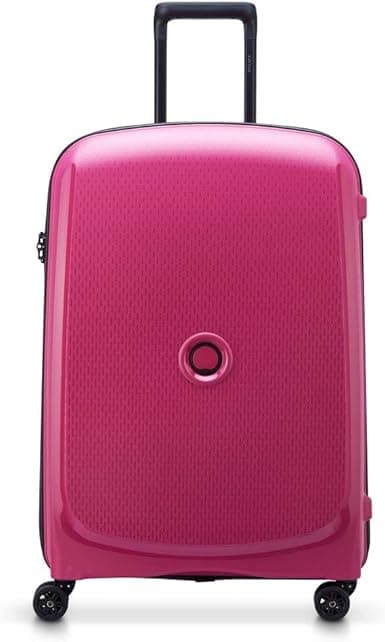 Delsey Belmont Plus Non Expandable Check-In Luggage 4 Double Wheel Trolley Recycled 71Cm Raspberry, RASPBERRY, 71cm on Amazon.ae - Price Tracker