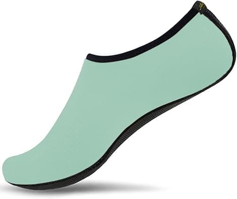 JACKSHIBO Water Shoes for Women Men Swim Beach Shoes Barefoot Quick-Dry Aqua Water Socks for Pool Yoga Surf Swimming على Amazon.ae - متتبع الأسعار