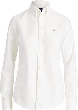 POLO RALPH LAUREN Women's Oxford Classic Fit Button Down Shirt on Amazon.ae - Price Tracker