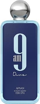 AFNAN 9 AM Dive Unisex Eau De Parfum, 100 ML on Amazon.ae - Price Tracker