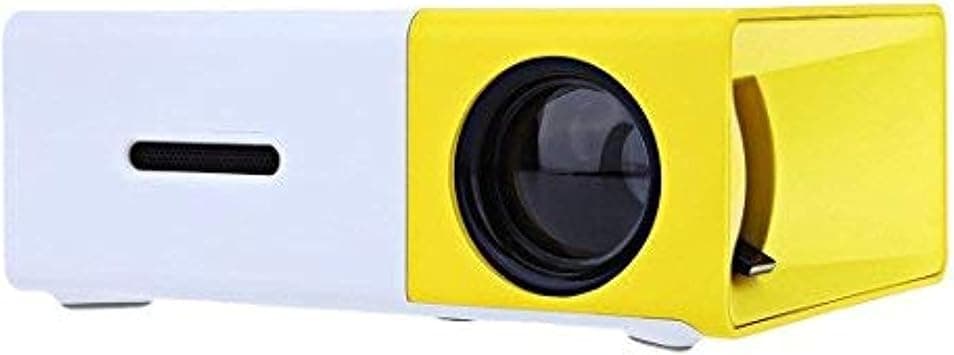 YG300 Mini Portable Projector 400 - 600 Lumens LCD Video Projector Support HDMI / USB / AV / CVBS/ Remote Control for Home Cinema Theater Indoor/Outdoor Movie projectors Yellow on Amazon.ae - Price Tracker