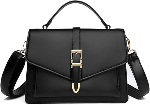 Crossbody Bag For Women, Small Crossbody Bag, Waterproof Pu Leather Shoulder Bag, Shoulder Bag, Easy To Carry, Adjustable Strap, Elegant, For Holiday Gifts, Gifts For Girls, Travel Trips - Black on Amazon.ae - Price Tracker