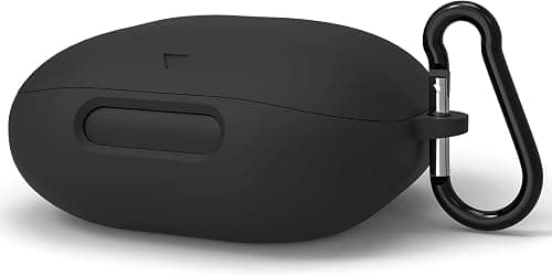 Geekria Silicone Case Cover Compatible with Soundcore by Anker Liberty 4 Pro True Wireless Earbuds, Protective Earphones Skin Cover with Keychain Hook, Charging Port Accessible (Black) على Amazon.ae - متتبع الأسعار