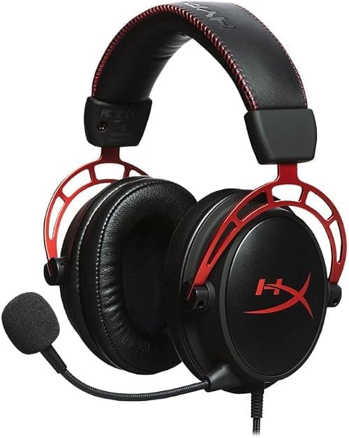 HyperX, Cloud Alpha Gaming Headset, Black/Red, HX-HSCA-RD/EE on Amazon - Best Deal Finder