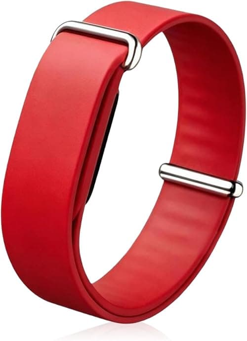 Band Compatible with Google Fitbit Air Screenless Activity Tracker, Soft Silicone Replacement Strap, Waterproof Sport Wristband, Adjustable Fitness Tracker Band for Men Women على Amazon.ae - متتبع الأسعار
