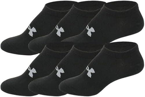 Under Armour UA Training Women's No-Show Socks, Medium Size, 6 Pairs on Amazon - Best Deal Finder
