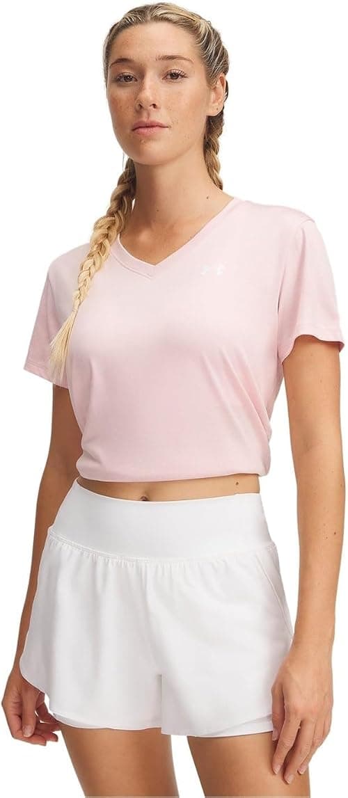 Under Armour Womens Women's UA Tech™ Twist V-Neck Short Sleeve Tech SSV- Twist (pack of 1) on Amazon - Best Deal Finder
