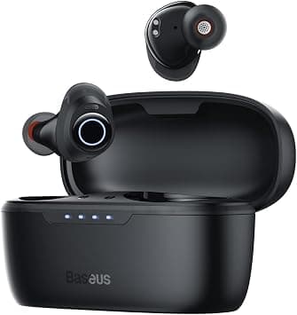 Baseus Active Noise Cancelling Wireless Earbuds with 140H Playback, IPX6 Waterproof, 4 ENC Mics, 0.038s Low Latency, Fast Charge, Bluetooth 5.3 Ear Buds for Android iOS on Amazon.ae - Price Tracker