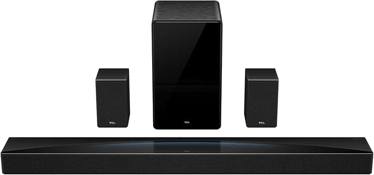TCL Q85H Pro 7.1.4 Channel Dolby Atmos & DTS:X Home Theater Soundbar with Deep Super Bass Wireless Subwoofer and Satellite Speakers, RAY·DANZ Technology, AI Sonic-Adaptation, Tutti Choral on Amazon.ae - Price Tracker