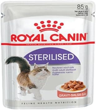 Royal Canin Wet Food Sterilised Pouches 12 x 85g - متتبع أسعار Amazon.sa