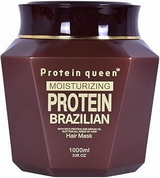 Moisturizing Protein Brazilian Professional Treatment for Repair, Nourishment & Beauty Shampoo, Conditioner, Hair Mask and Hair Oil. (MASK) on Amazon.ae - Price Tracker