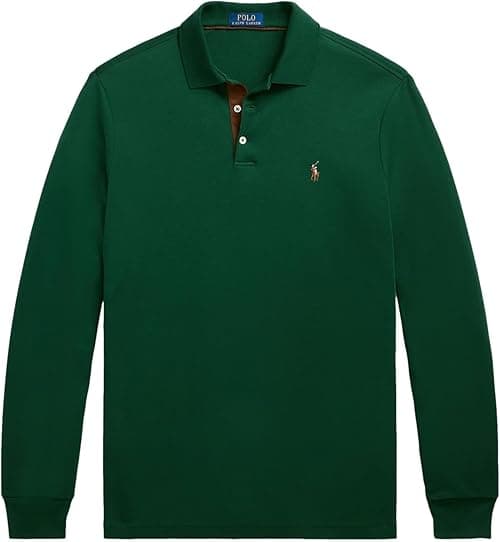 Polo Ralph Lauren Classic Fit Long-Sleeve Soft Touch Polo Shirt on Amazon.ae - Price Tracker