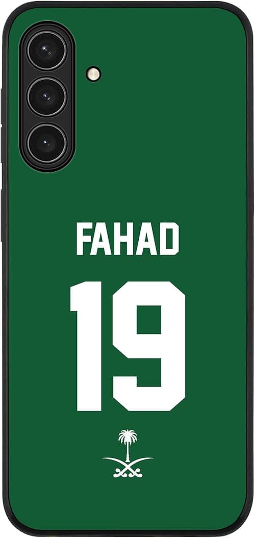 Stylizedd Case Compatible with Samsung Galaxy A17 / A17 4G / M17 Rugged cover Slim fit Camera Protection, Shockproof Thin Phone Case - Football - Saudi Arabia, Fahad على Amazon.ae - متتبع الأسعار
