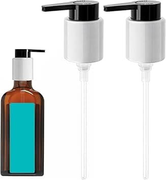 2PCS Dispenser Pump Replacement Compatible with MOROCCANOIL Treatment 1.7/3.4/4.2 Fl Oz, Plastic Pumps Head with Lock Clip for Hair Oil Bottle (Bottle Not Included) on Amazon.ae - Price Tracker