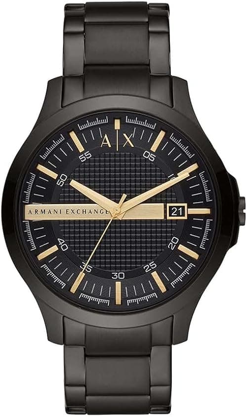 Armani Exchange Men's Three-Hand Date, Stainless Steel Watch, 46mm case size on Amazon.ae - Price Tracker