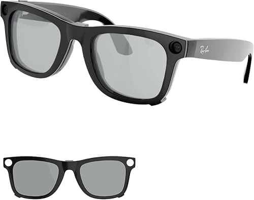 Polarized Clip for Ray-Ban Meta Wayfarer & Gen 2 (RW4008) Discoloration Clip-on for Meta Wayfarer Gen 2 glasses on Amazon.ae - Price Tracker