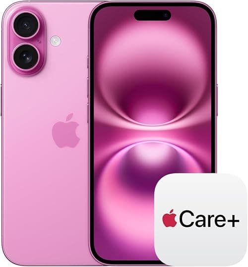 Apple iPhone 16 (128 GB) - Pink with AppleCare+ (2 Years) on Amazon.ae - Price Tracker