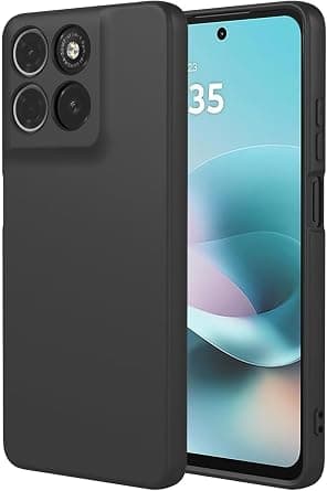 for Motorola G77 Case, Slim Lightweight Matte Finish Protective Shell, Anti-Fingerprint & Anti-Scratch, Precise Camera Hole Protection, Sweat-proof Ultra-Thin Back Cover - Black on Amazon.ae - Price Tracker