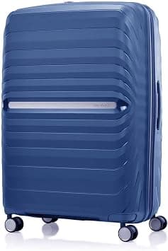 Samsonite Octolite Neo Suitcase Check-In Size 81 cm / 30 inch, 4 Spinner Wheels, Hard Top, Polypropylene, Blue|TSA Lock|Expandable|Anti-Theft Zipper|Inner Mesh Pocket - 3 Years Global Warranty on Amazon - Best Deal Finder