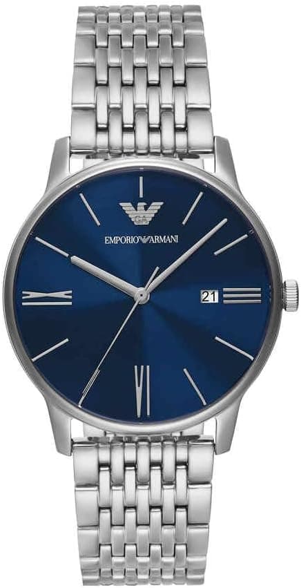 Emporio Armani Men's Three-Hand Date, Stainless Steel Watch, 42mm case size on Amazon.ae - Price Tracker