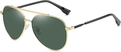 NALANDA Polarized Aviator Sunglasses UV400 Men's Women's Glasses For Outdoor Travel Driving Daily Use Etc,Vintage Retro Stylish Design on Amazon - Best Deal Finder