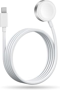 Vertebraid USB C Watch Charger Cable Compatible for Apple Watch: Magnetic Charger Cable Compatible with iWatch Series 10/9/8/7/6/5/4/3/2/1/SE/SE2, Travel Type C Charging Cord, 4.9ft على Amazon.ae - متتبع الأسعار