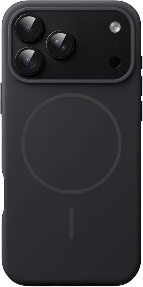 JETech Magnetic Silicone Case for iPhone 18 Pro Max, Black on Amazon.ae - Price Tracker