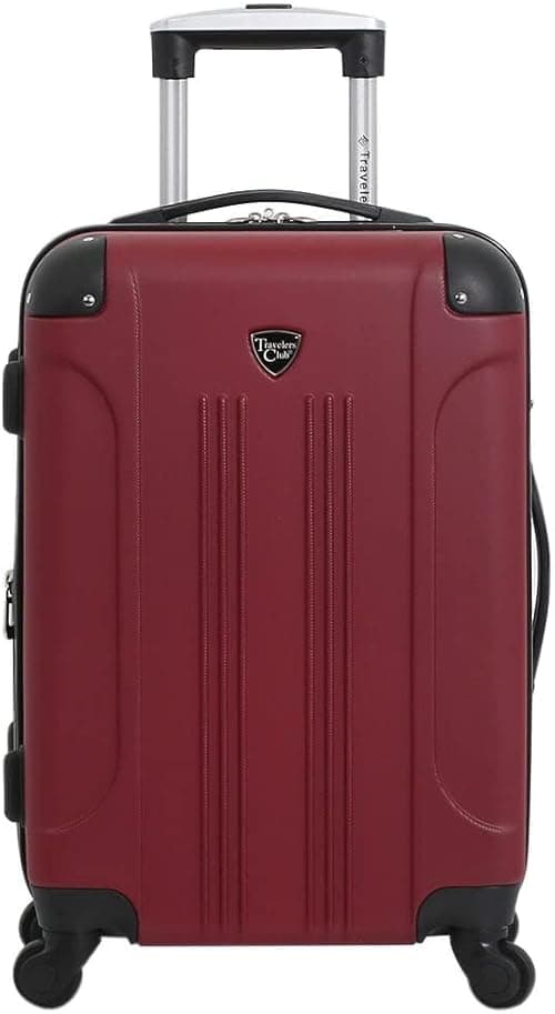 Travelers Club 20" Chicago Expandable Spinner Carry-On Luggage on Amazon.ae - Price Tracker