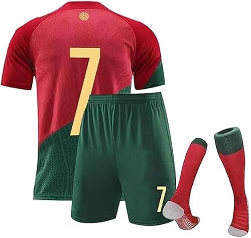 HOMPAY Football Jersey, jersey 2022 Soccer Jersey, T-Shirt Boys Kids Youth Jersey Socks Soccer Shirt Kit Set on Amazon.ae - Price Tracker