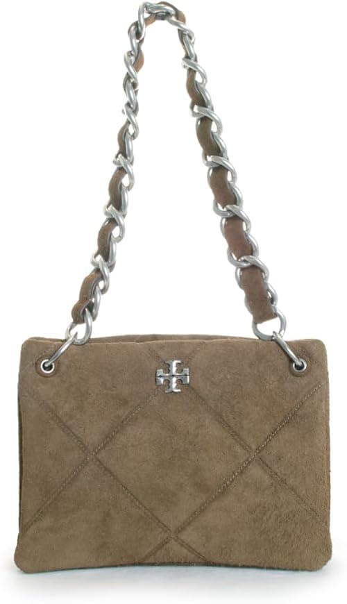 TORY BURCH Womens Kira Diamond Quilt Suede Small Shoulder Bag on Amazon - Best Deal Finder