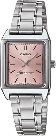 Casio Women's Quartz Dress Watch, Analog and Leather - Amazon.sa Price Tracker