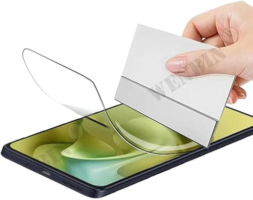 Hydrogel Film for Motorola Moto G67 5G / G77 5G 6.78 Inch Flexible Screen Protector Hydrogel Film Soft TPU Film Films Cover Fingerprint Unlocking Not Tempered Glass Pack of 2 على Amazon.ae - متتبع الأسعار