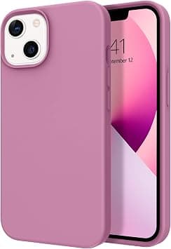 DOMAVER for iPhone 13 Case Silicone Soft Gel Rubber Microfiber Lining Cushion Texture Cover Shockproof Protective Phone Cases for iPhone 13 6.1 inch- Deep Purple on Amazon.ae - Price Tracker