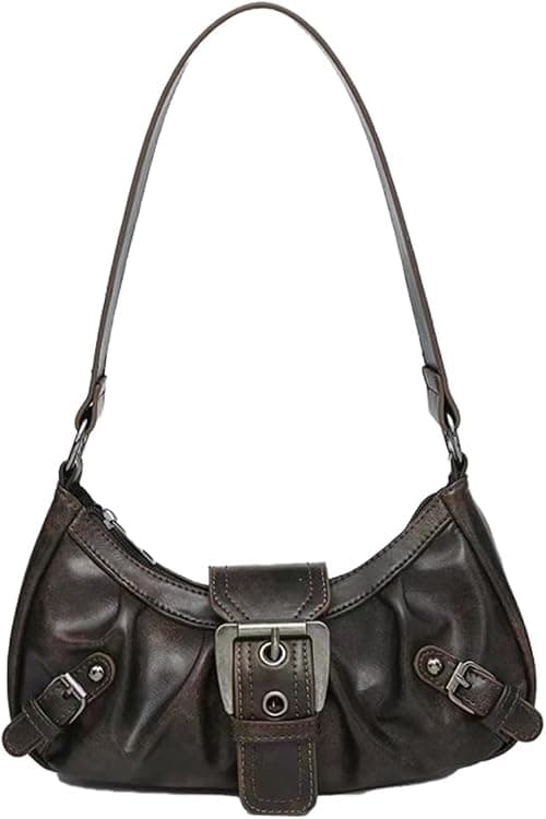 Women's Y2K Purse Shoulder Bag Top Handle Handbag Small Punk Hobo Clutch Purses Bags Trendy on Amazon - Best Deal Finder