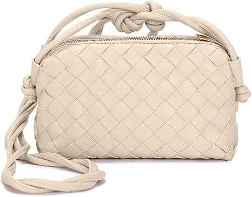 Small Crossbody Shoulder Bag for Women, Mini Camera Bag Card Holder Wallet Purse and Hand-Woven Handbags on Amazon.ae - Price Tracker