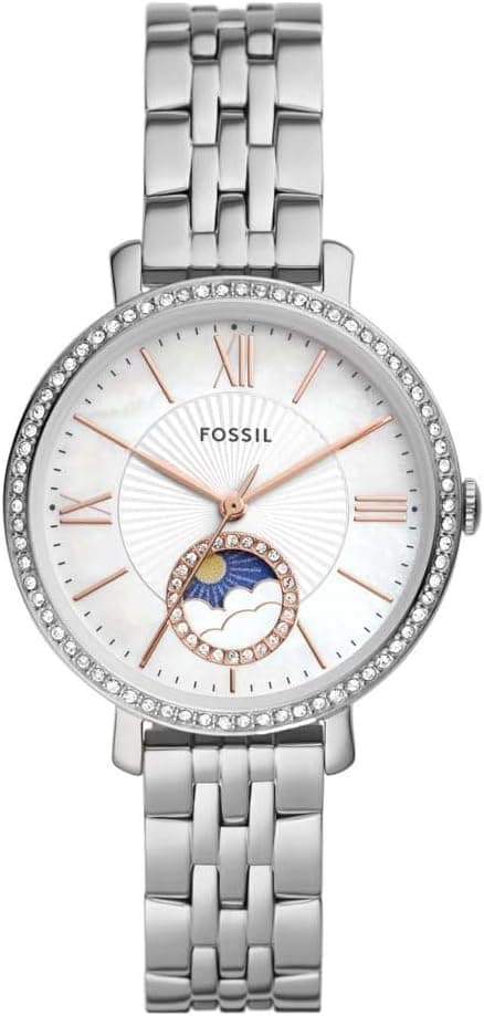 Fossil watch only time woman Fossil Jacqueline casual code ES5164 on Amazon.ae - Price Tracker