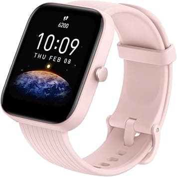 Amazfit Bip 3 Pro Smart Watch Fitness Watch with 1.69'' Color Display, Heart Rate, SpO2, Sleep, Stress Minitor, Sporst Watch with GPS, 60+ Sports Modes, 5 ATM Waterproof, USB on Amazon.sa - Price Tracker
