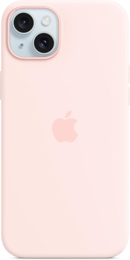 Apple iPhone 15 Plus Silicone Case with MagSafe - Light Pink on Amazon.ae - Price Tracker