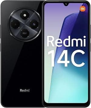 Xiaomi Redmi 14C 4GB 128GB Midnight Black, Android Smartphone, 2.0GHz, 6.9" Screen, 50MP AI Dual Camera, 5160mAH Battery, 18W Fast Charge (Renewed) on Amazon.ae - Price Tracker