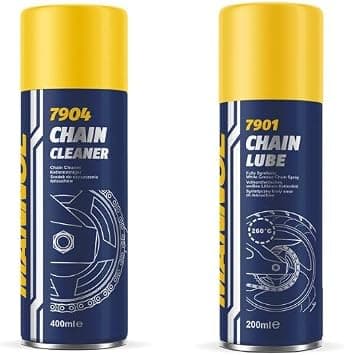 HTE Mannol Automotive Care Bundle - 7901 Chain Lube 0.20L + 7904 Chain Cleaner 0.4L on Amazon.ae - Price Tracker
