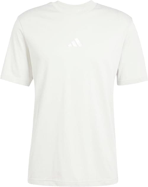 adidas Mens ESSENTIALS THREE STRIPES SINGLE JERSEY TEE T-Shirt (pack of 1) على أمازون - دليلك لأفضل العروض