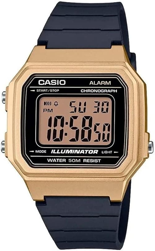 Casio W217H Series | Men’s Digital Watch | 50M WR | 1/100 Second Stopwatch | LED Backlight | Countdown Timer | 100 SEC Chronograph | Daily Alarm | Hourly Time Signal | 7 Year Battery on Amazon.ae - Price Tracker