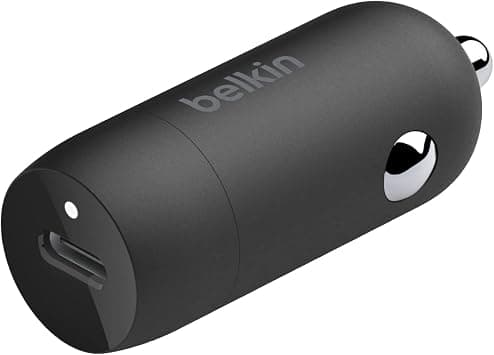 Belkin BoostCharge 30W Fast Car Charger, Compact Design with USB-C Power Delivery Port, USB Car Charger with Universal Compatibility for iPhone 16, 15, Samsung Galaxy S23, Note, Pixel and More - Black - Amazon.sa Price Tracker