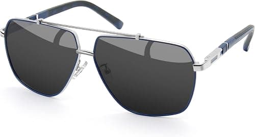 Joopin Polarized Rectangular Sunglasses for Men Trendy BIg Frame Fishing Driving Vintage Shades on Amazon - Best Deal Finder
