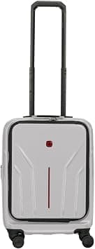 Wenger Amplix 55cm Silver Lake Hard Trolley With 4 Spinner Wheels, Expandable Design, TSA Lock, Laptop Compartment, And Durable Polycarbonate Build. 5-Year International Warranty. on Amazon - Best Deal Finder