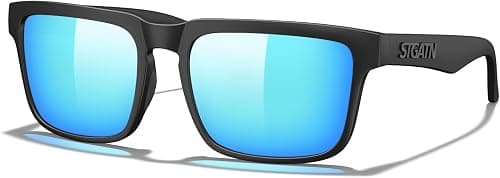 STGATN Big Heads XL Sunglasses for Men Polarised UV Protection, 155MM Wide Oversized Frame for Large faces, TR90 Ultralight Eyewear for Driving Fishing Sports Category 3 on Amazon - Best Deal Finder