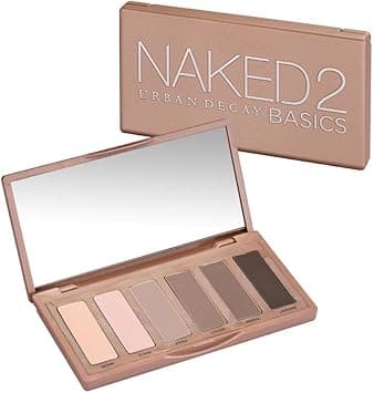 Urban Decay Lidschatten-Palette, 6 einfach kombinierbare Nude-Töne, Reisegröße, Naked 2 Basics Eyeshadow Palette, 7,8 g on Amazon.ae - Price Tracker